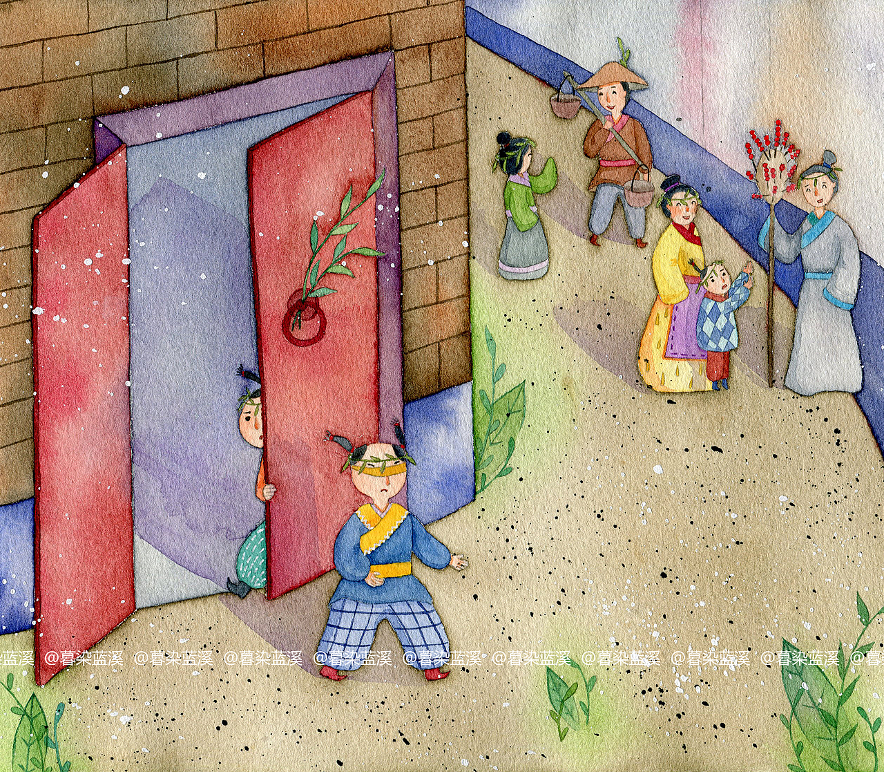 中国传统节日故事绘本-清明节