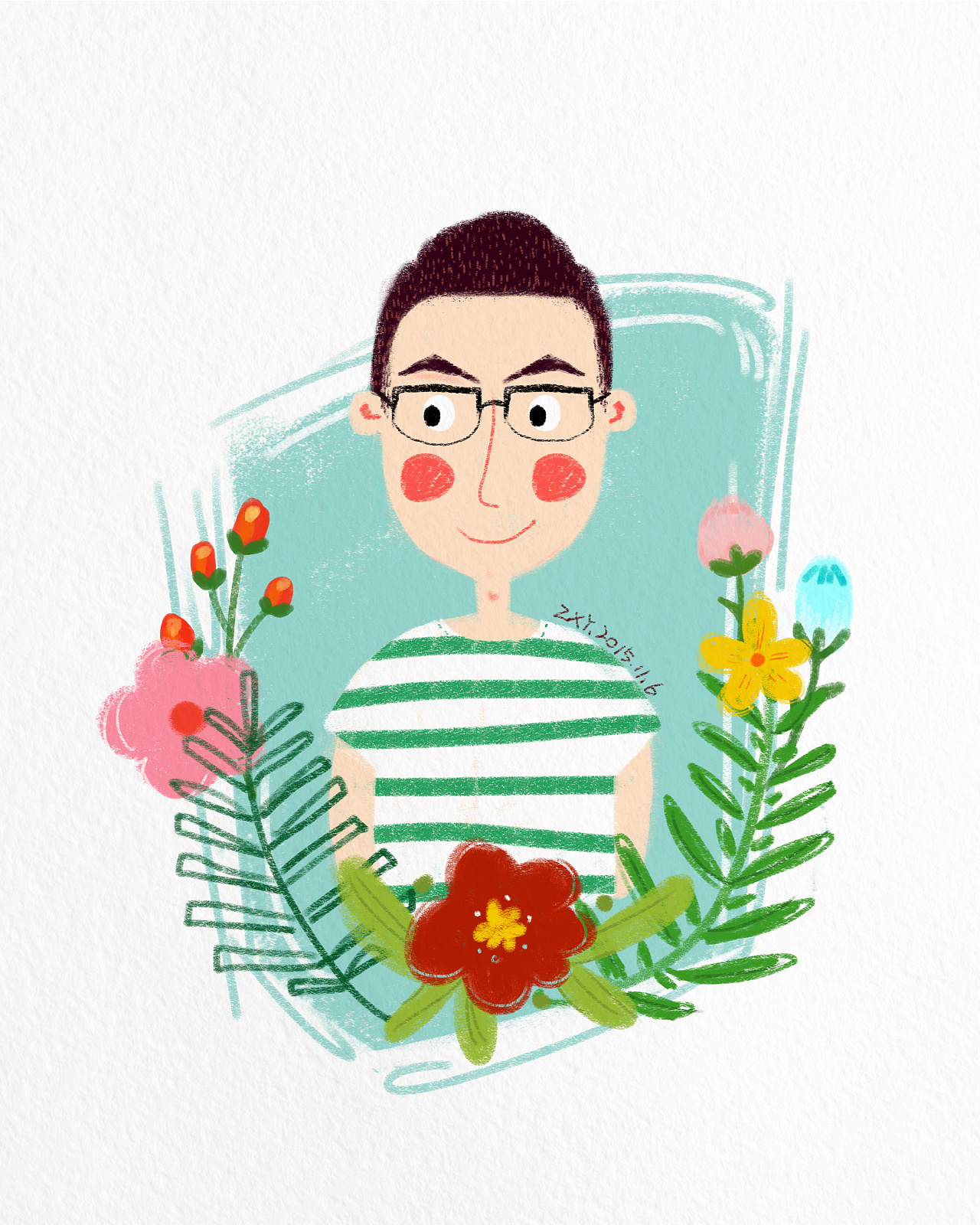 7(之大外甥盖大头)|插画|商业插画|snowoney - 原创作品 - 站酷