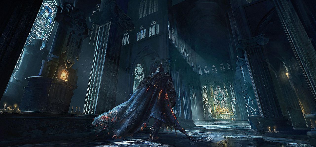 教堂|插画|游戏原画|温热丧尸国度_原创作品-站酷zcool