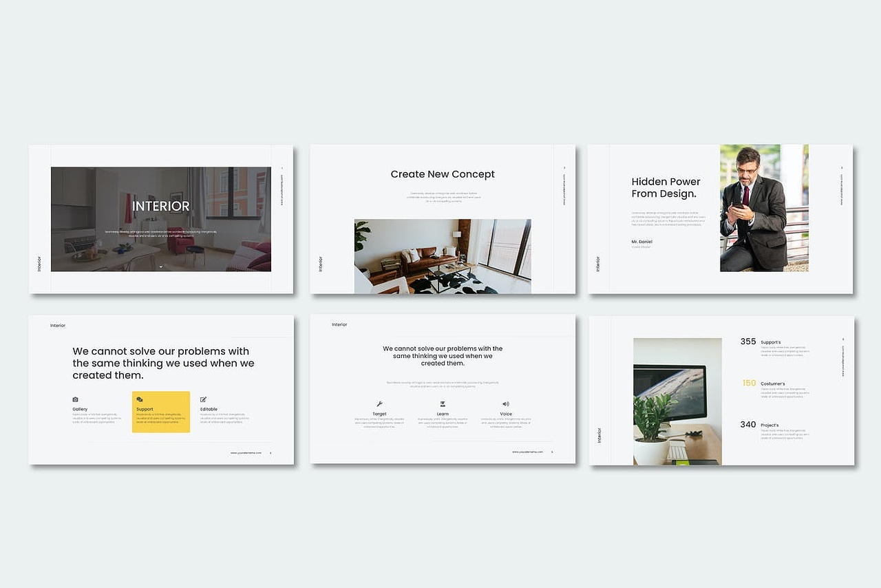 简约专业大数据ppt设计