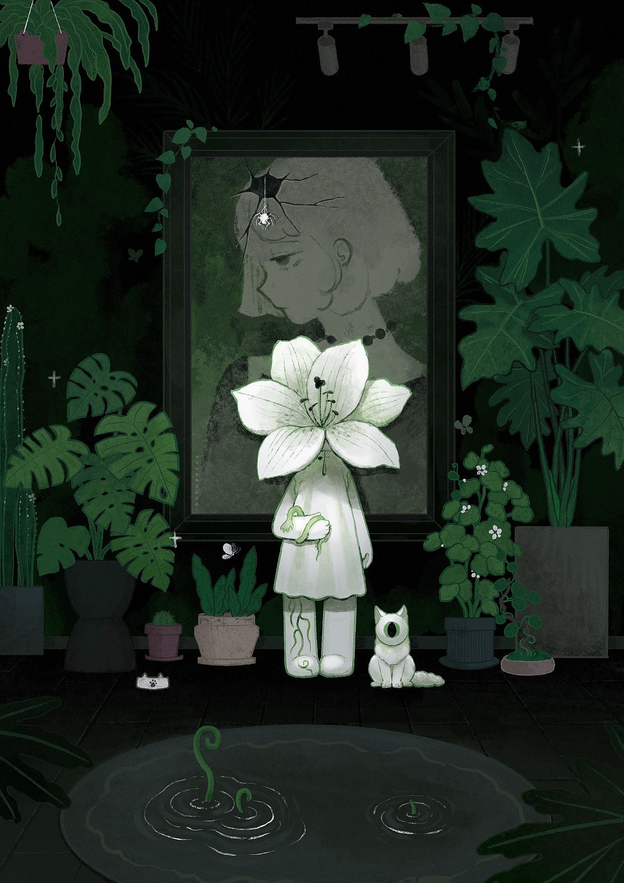 *THE GREEN CAGE*OC合集（图ZMzU2NjU1NTky） - 艺术插画 - 站酷设计师山常原创素材 - 站酷ZCOOL