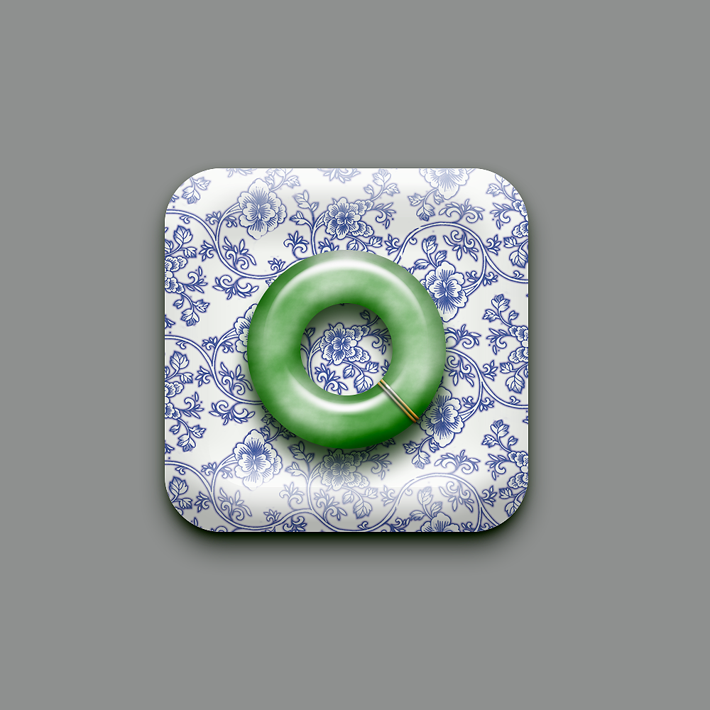 中国风玉佩icon|ui|图标|月马夫人 - 原创作品 - 站酷 (zcool)