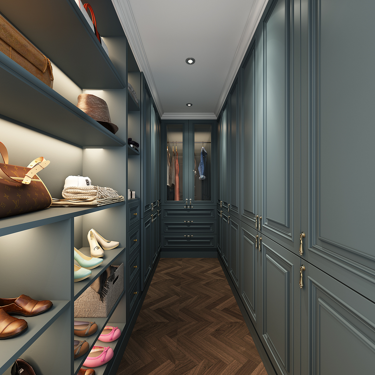 简约美式样板房 当代青年的美式