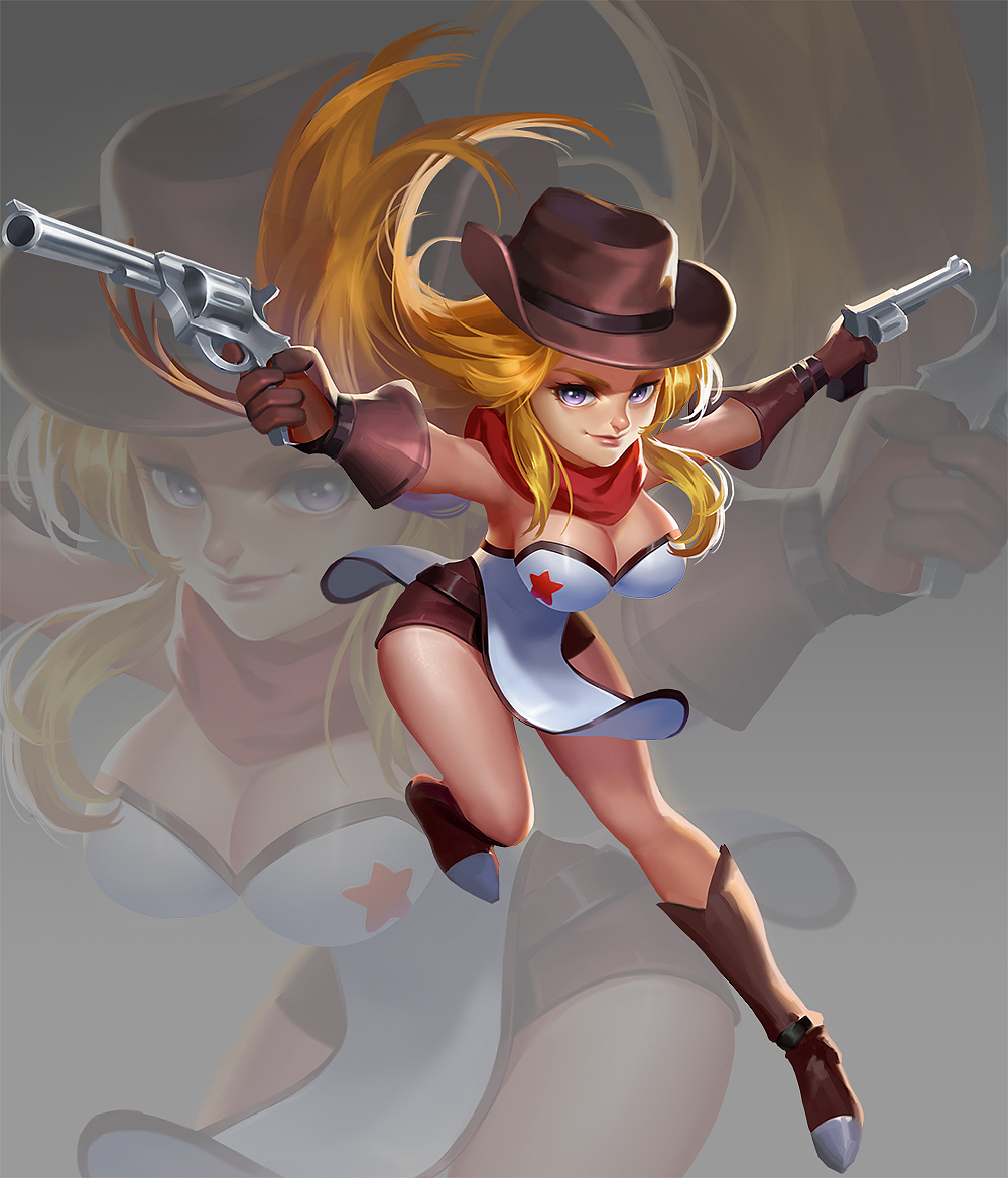 一套女性棋牌角色（图ZMjQ0MjA4NDUy） - 游戏原画 - 站酷设计师小妖是大妖怪原创素材 - 站酷ZCOOL