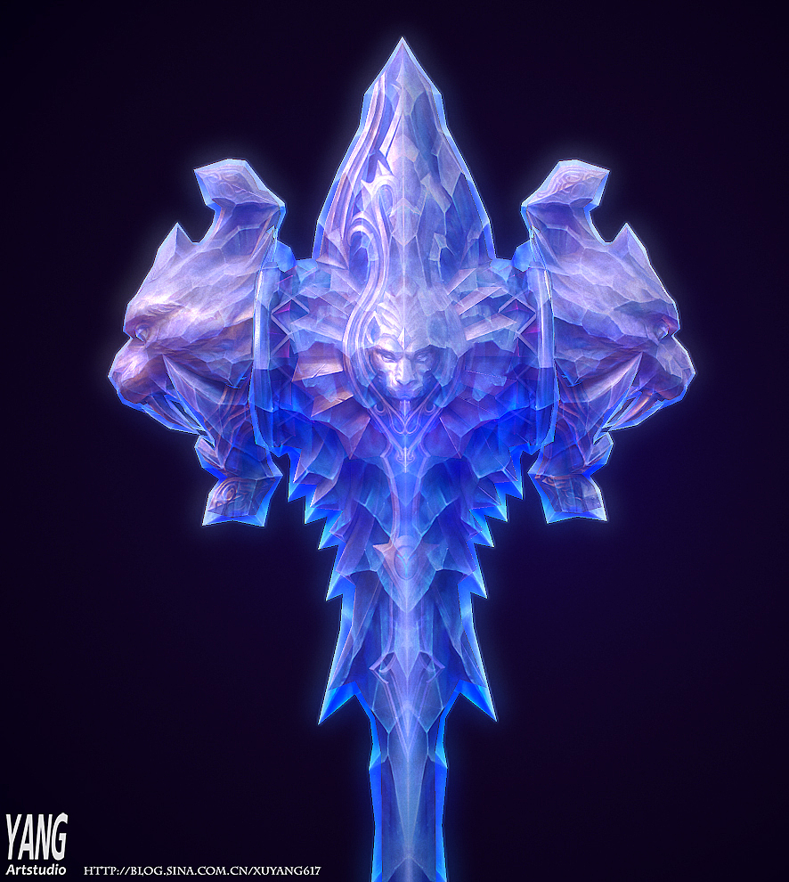 永恒之塔AION主角武器道具（图ZNDU1NDcwMTI=） - 其他三维 - 站酷设计师xuyang617原创素材 - 站酷ZCOOL