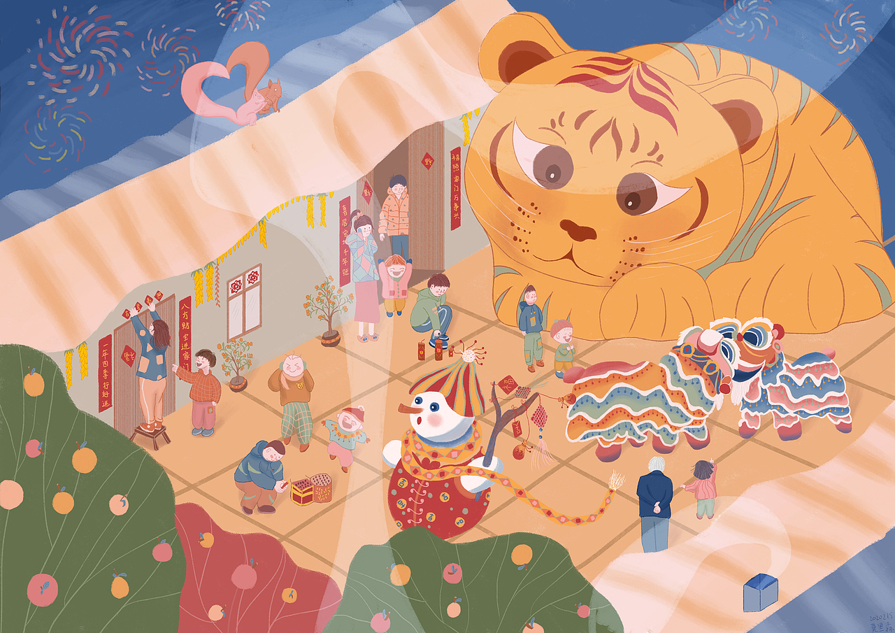 插画小白近期作品