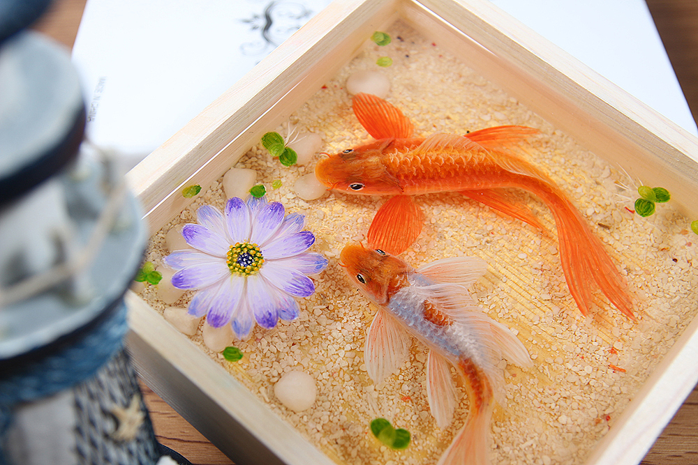 永生的小鱼（图ZODg3ODIwOTY=） - 工艺品设计 - 站酷设计师明明一只猫原创素材 - 站酷ZCOOL