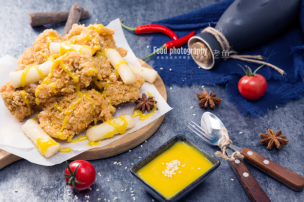 佩奇乔治炸串炸鸡外卖加盟拍摄