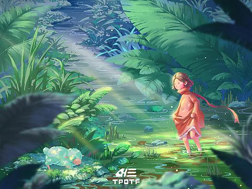 里子遇到迷路的「叶」