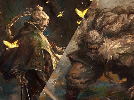 只狼同人SEKIRO-2.0（個人主頁-ZNDgwMjY2NDg=） - 藝術(shù)插畫 - 站酷設(shè)計師YeZhuoxin原創(chuàng)素材 - 站酷ZCOOL