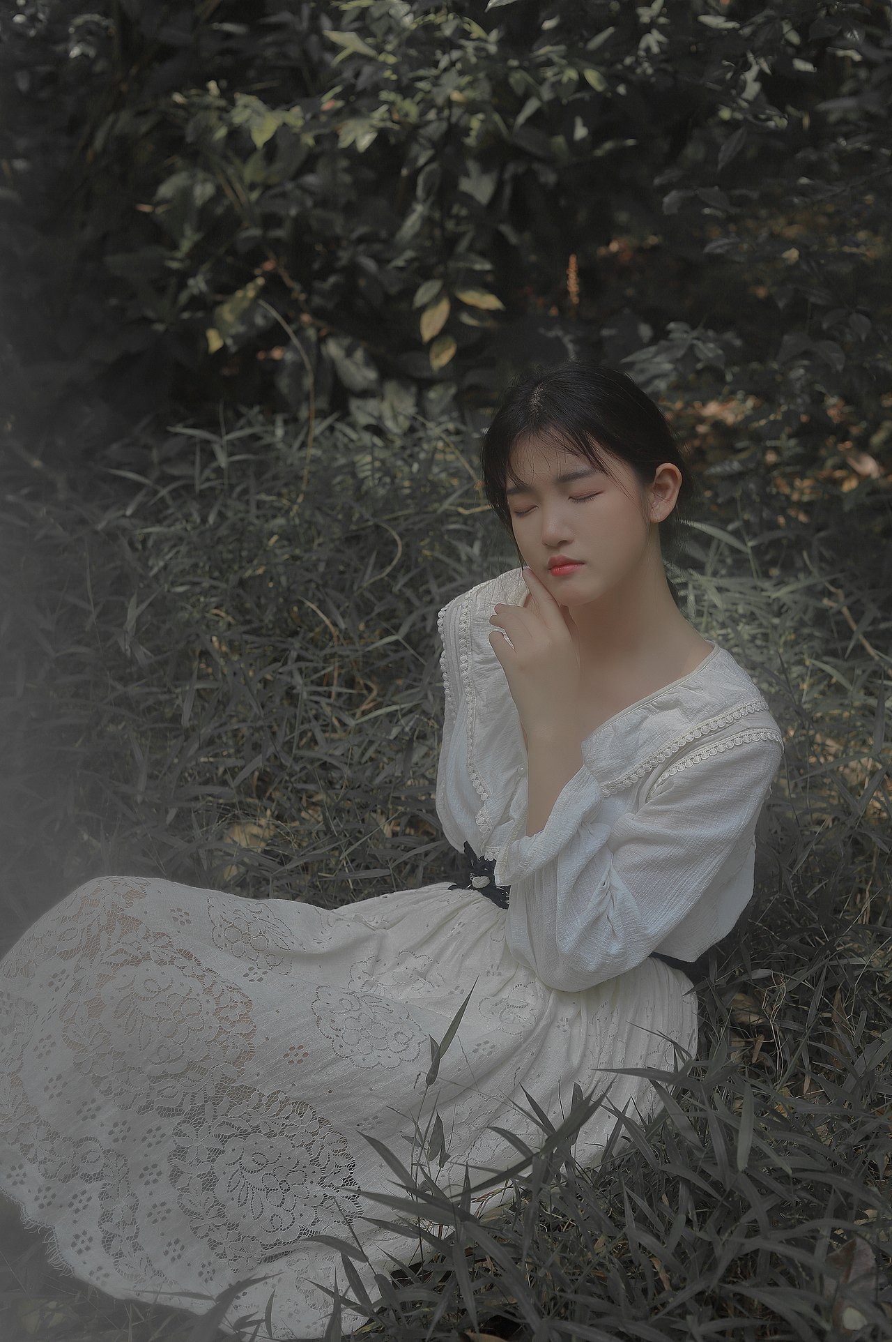 白衣林（圖ZMjQ2OTU4MjQ0） - 人像攝影 - 站酷設計師川楓鈴木原創(chuàng)素材 - 站酷ZCOOL