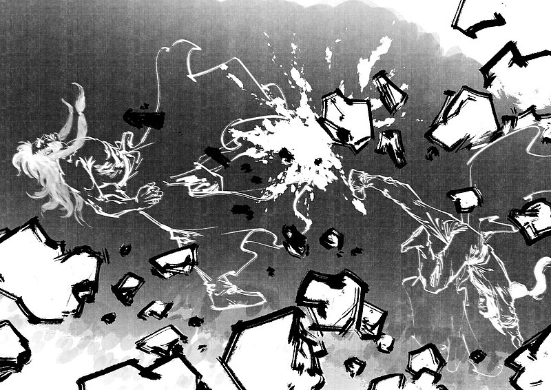 武侠短篇漫画(分镜练习)