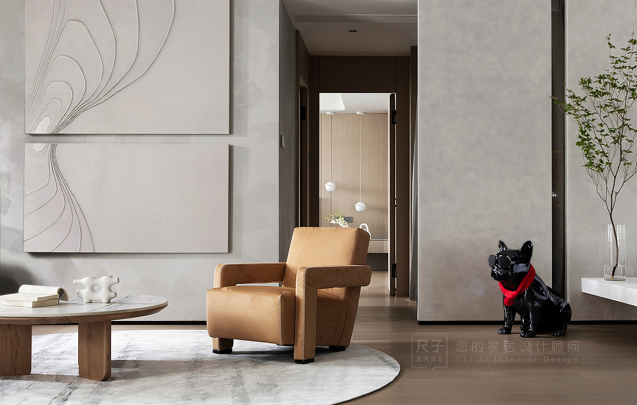 拆掉一间房，串联客餐厨，夫妻俩的家太舒适了（图ZMjY1MDYwNjky） - 家装设计 - 站酷设计师深圳尺子室内设计原创素材 - 站酷ZCOOL