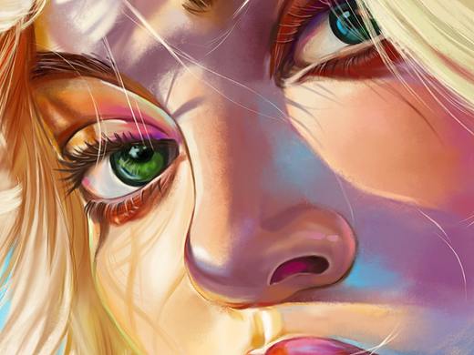 數(shù)板畫-04（個人主頁-ZNTg0NTgwMjA=） - 創(chuàng)作習作 - 站酷設計師今天心情好原創(chuàng)素材 - 站酷ZCOOL