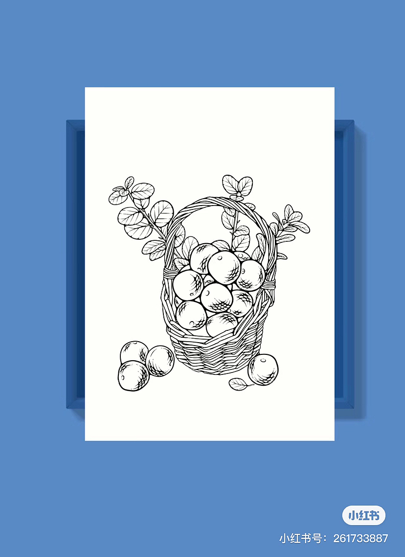 食物转线稿风插画（图ZMzU1OTE4NTk2） - 商业插画 - 站酷设计师酷得没边儿原创素材 - 站酷ZCOOL