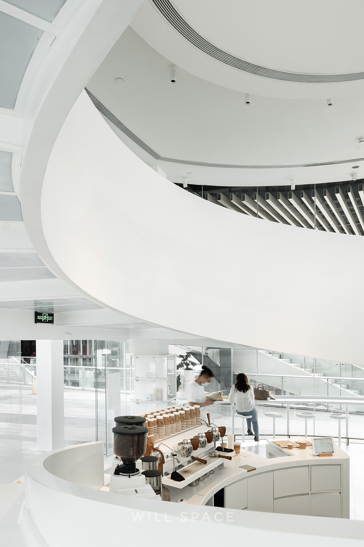 丝带教堂般的%ARABICA咖啡门店|商业空间建筑工装摄影（图ZMjY3ODgwNTg0） - 环境/建筑摄影 - 站酷设计师WILLSPACE原创素材 - 站酷ZCOOL