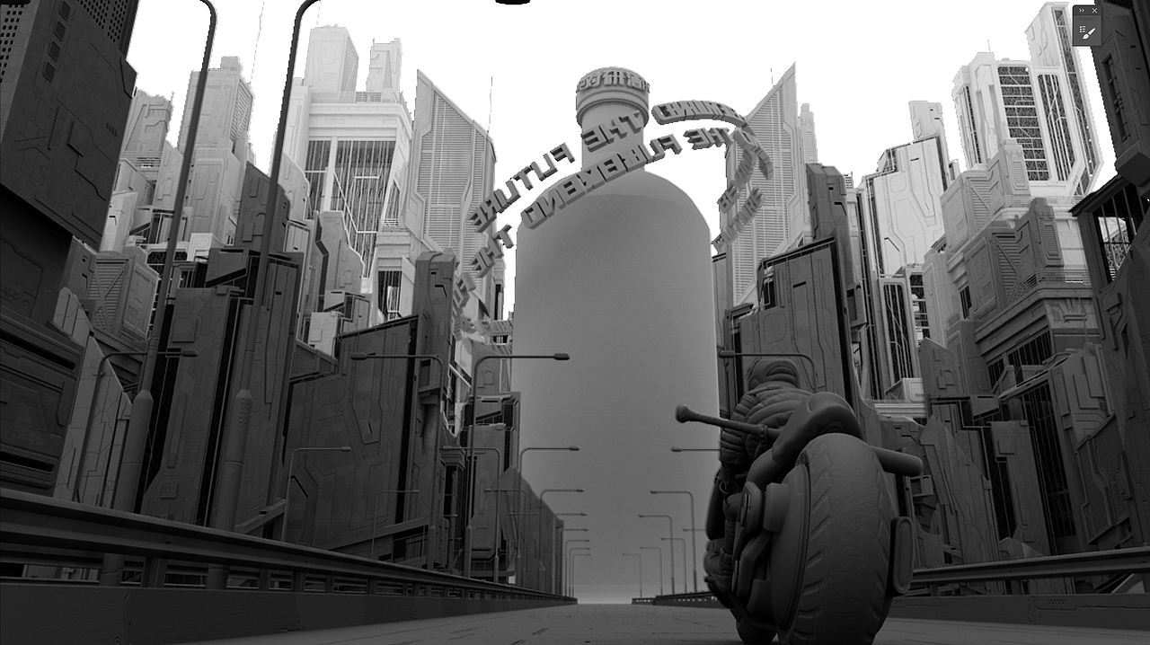 其实是有画草图和注释的,但是图片莫名的消失了hhh~
<br>目前这个是白膜阶段,也是当初根据草图和想法所搭建,那么这个环节也是非常重要的!<br><br>各位在白膜环节一定要再三和甲方多确认,不然后期的改动真的要吐血 =。 =