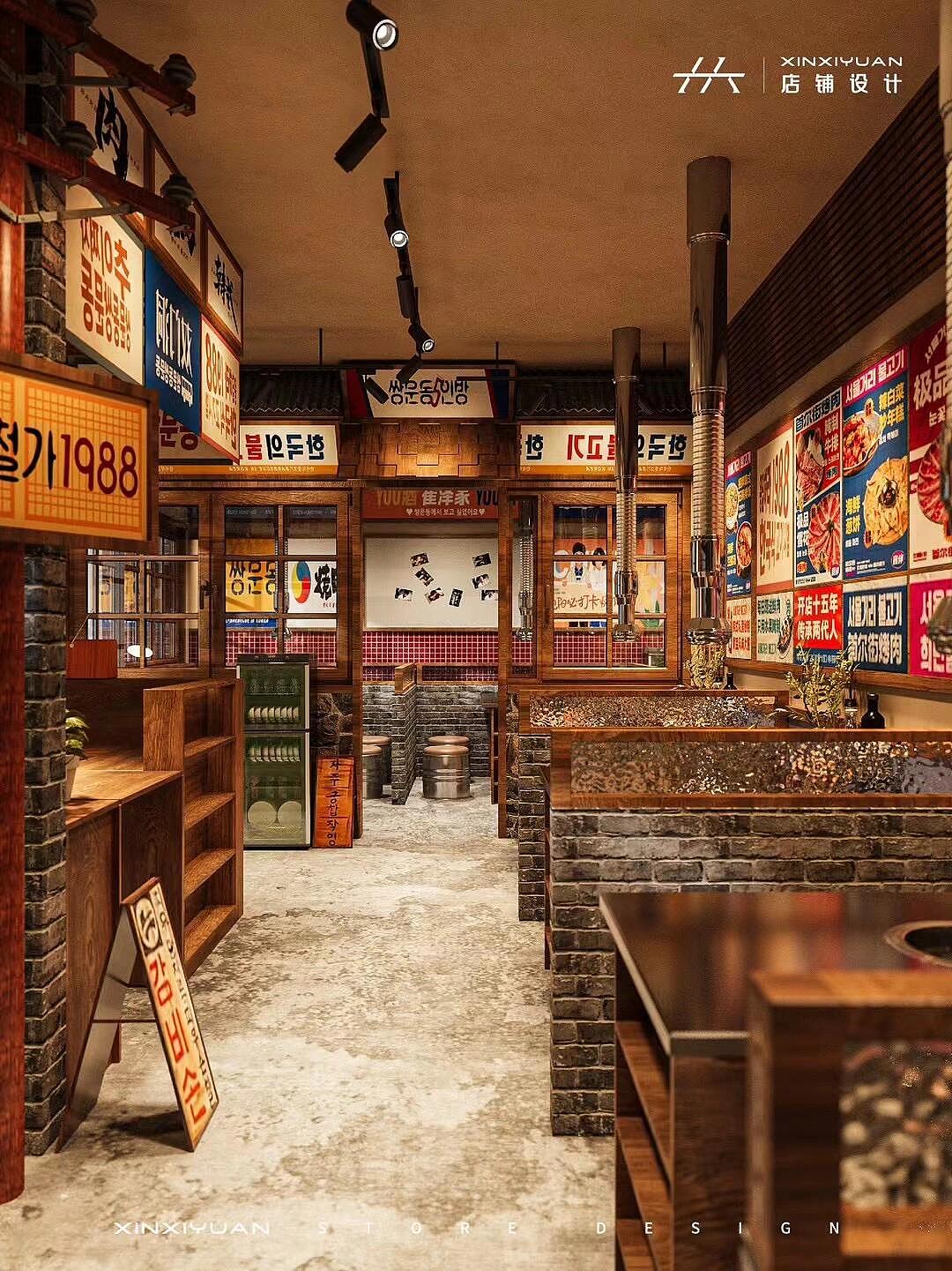 原创 | 烤肉店设计 从1988里走出来的烤肉店🥩