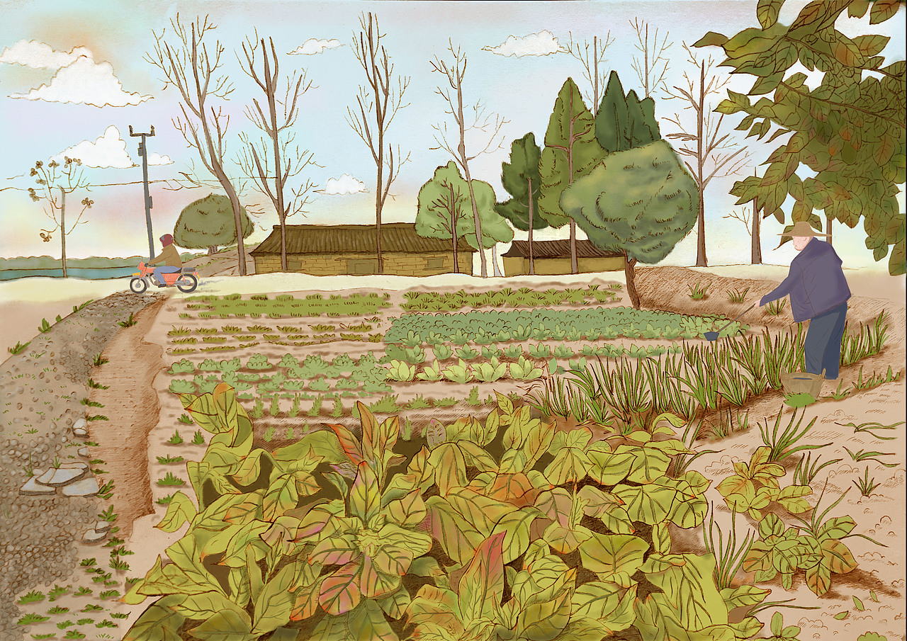 童年的回忆|插画|商业插画|零小芽_原创作品-站酷(zcool)