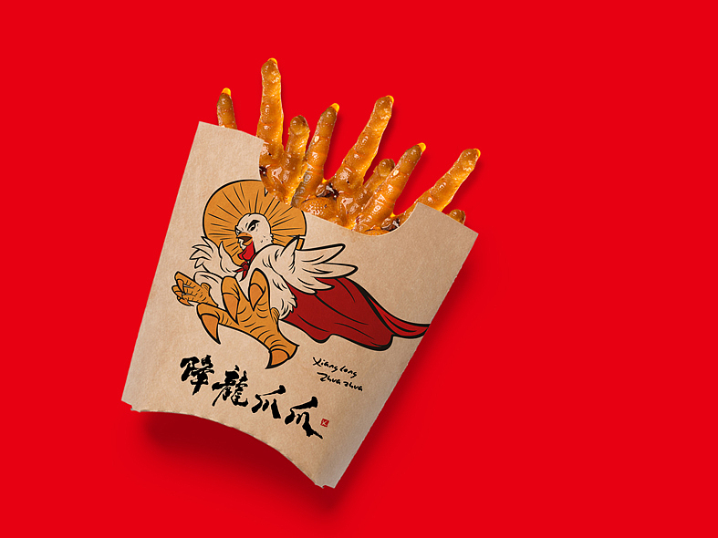 网红鸡爪降龙爪爪-餐饮(图ZODc3MDcyNjA=) - 品牌 - 站酷设计师曾_Jiong原创素材 - 站酷ZCOOL