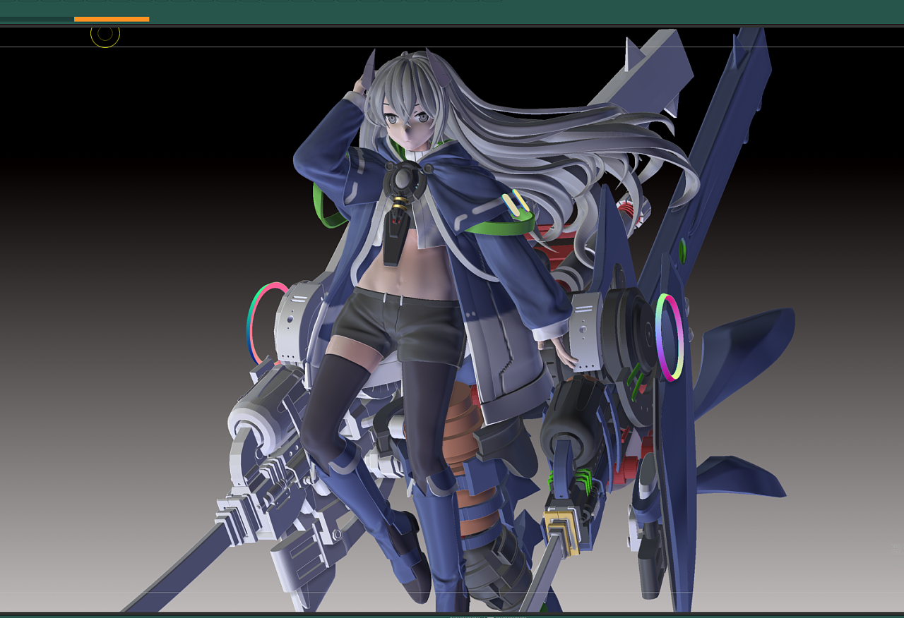 机娘|三维|动画/影视|zxdboz - 原创作品 - 站酷 (zcool)