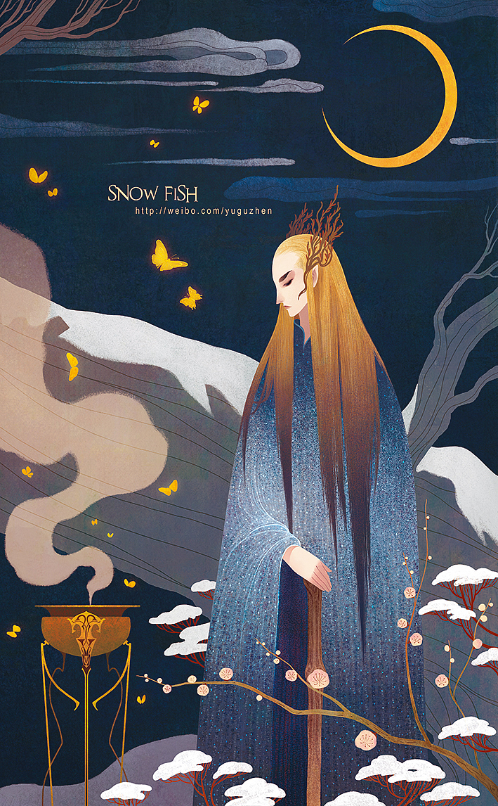 浮生之尘（图ZMjIxMjQ4MDUy） - 商业插画 - 站酷设计师雪鱼原创素材 - 站酷ZCOOL