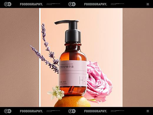 护肤品摄影 | 纯粹卉 ✖ foodography