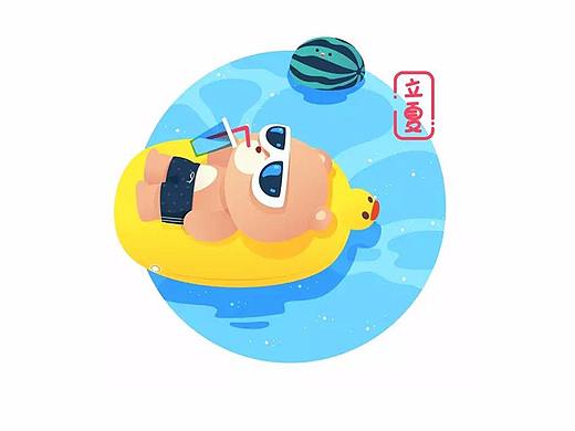 2017小度熊节气盘点——夏季篇