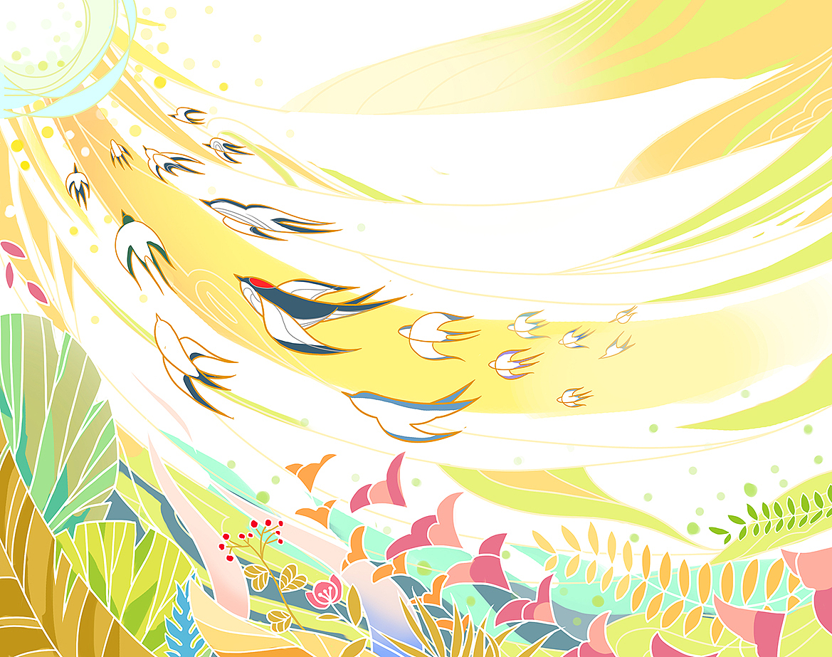 无题燕子（图ZMTc0NjU1OTAw） - 商业插画 - 站酷设计师太阳子与琥珀君原创素材 - 站酷ZCOOL