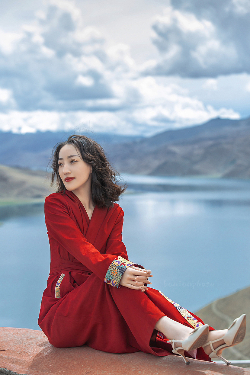 拉萨写真|羊湖约拍|如星灿烂,如风自由~