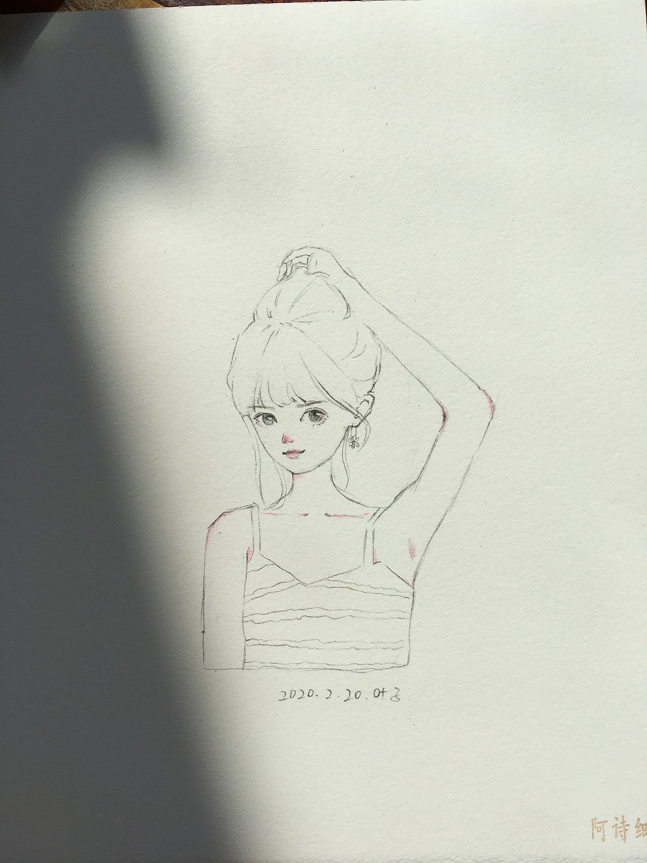 攒点线稿-小姐姐们