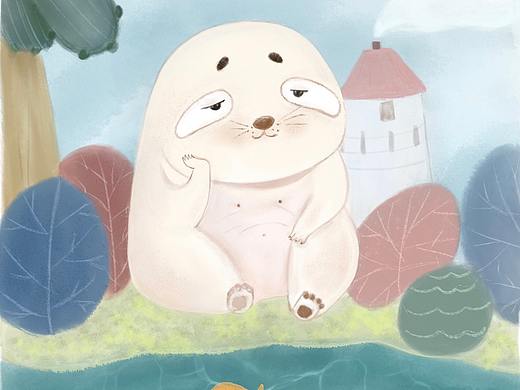 字母小怪獸（個人主頁-ZNDE2MTc5MjQ=） - 兒童插畫 - 站酷設(shè)計師conitruwa原創(chuàng)素材 - 站酷ZCOOL