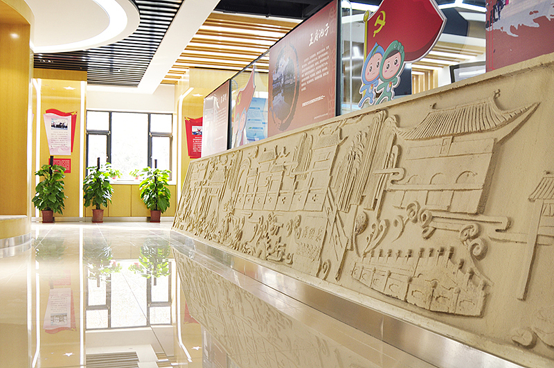 吾将 — 泉城路街道党群服务中心空间设计（图ZMTUxNzAxNDcy） - 展陈设计 - 站酷设计师吾将文化科技集团原创素材 - 站酷ZCOOL