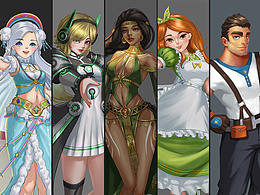 角色设计（欧美&日系）