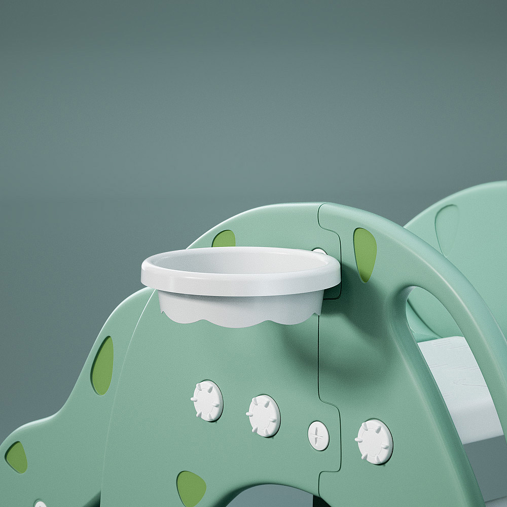 儿童滑滑梯电商渲染|工业/产品|玩具|加州旅者_原创作品-站酷zcool