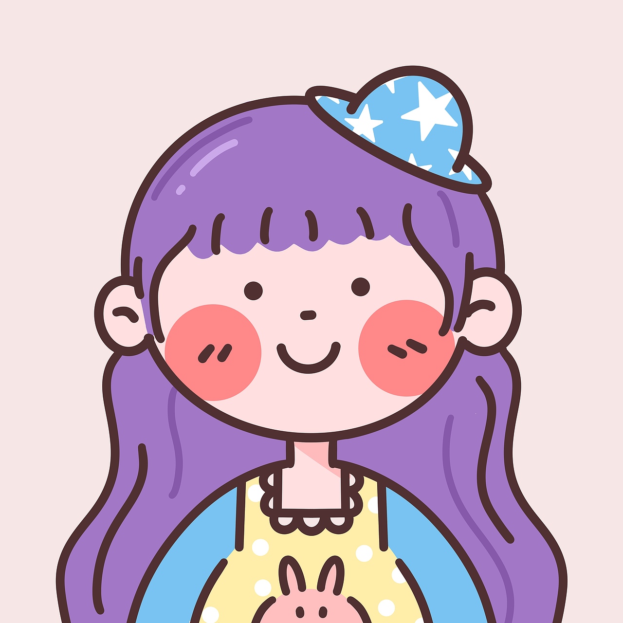 九宫格女孩头像