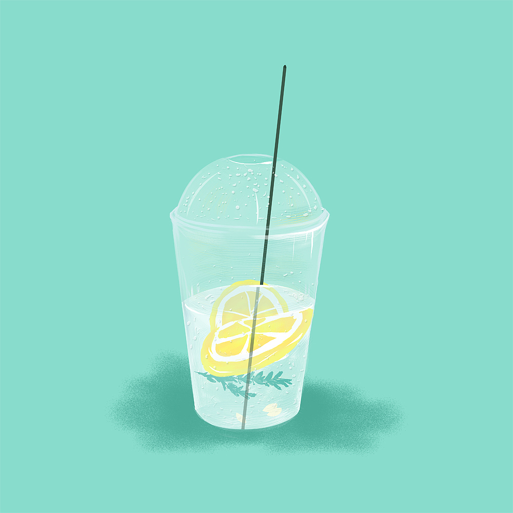 夏天（图ZOTIyMDQyMDA=） - 商业插画 - 站酷设计师柳津儿原创素材 - 站酷ZCOOL