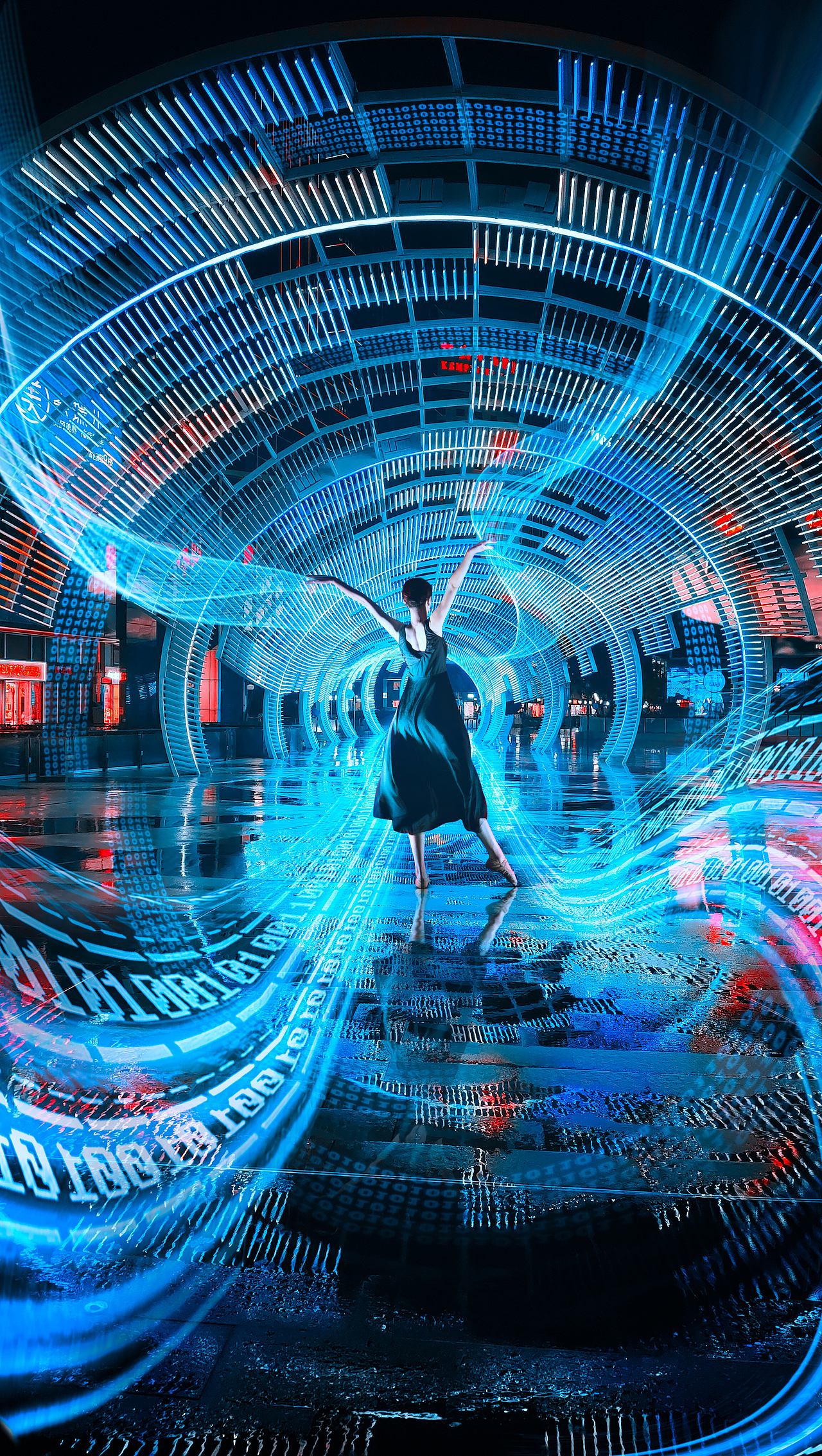 深圳高光时刻光绘艺术带来的炫酷视觉盛宴