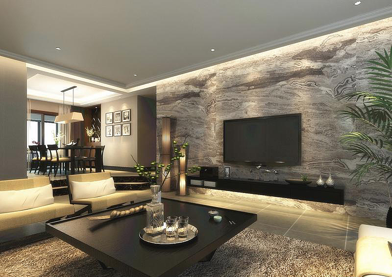 金手指装饰_贵阳山水黔城简约风格装修案例!