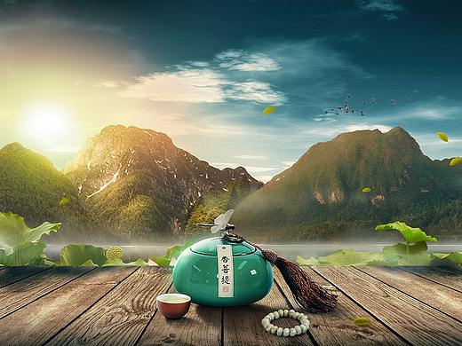 产品陈列海报之【木板处理】教程