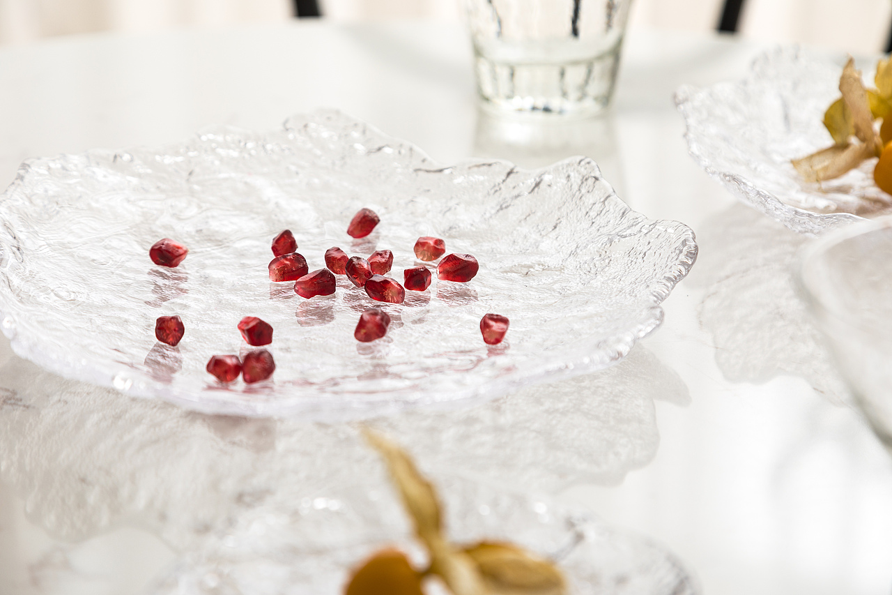 《干脆》| 水果盘 | 点心盘 | 玻璃盘 | 盘子 | 餐具