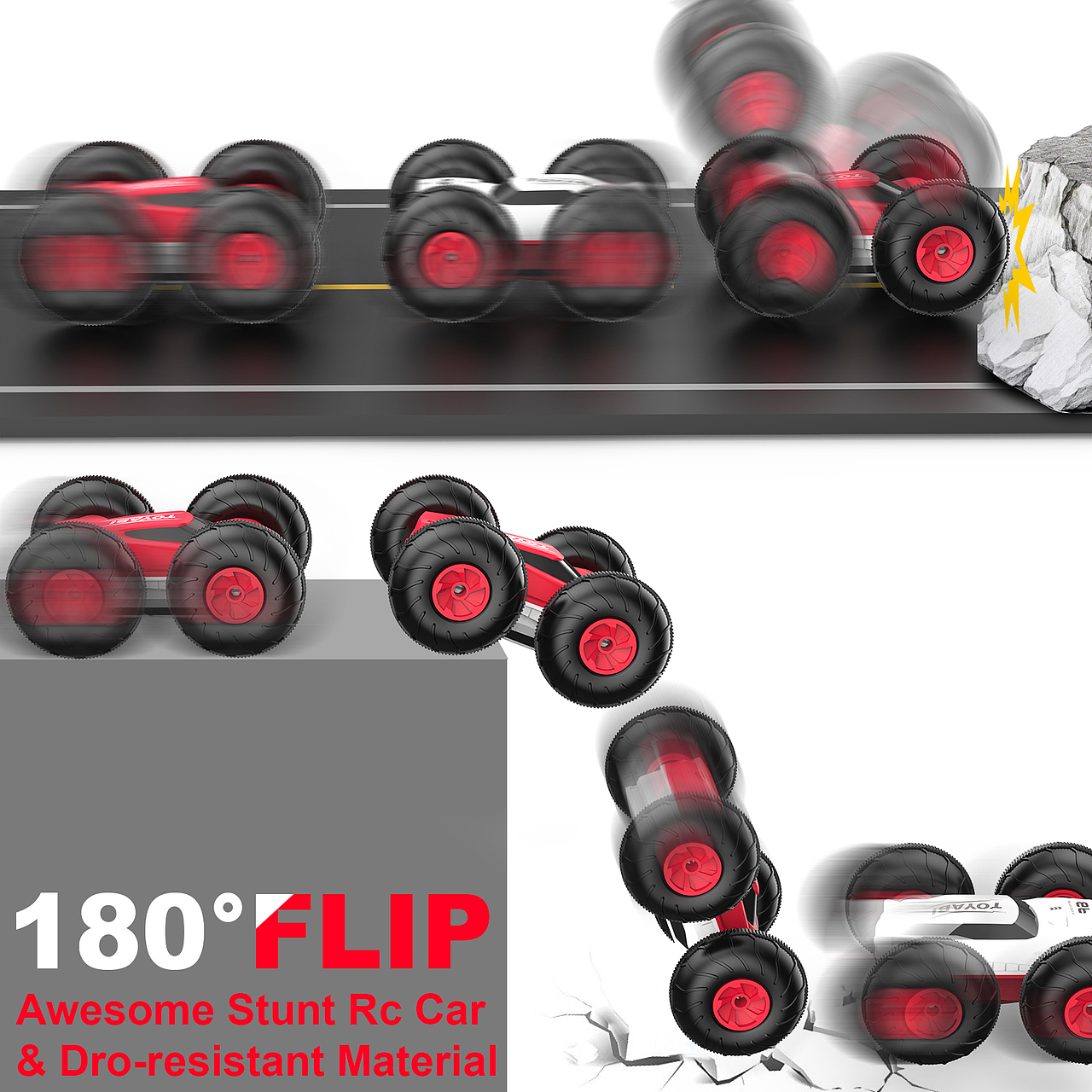 双面特技翻滚车