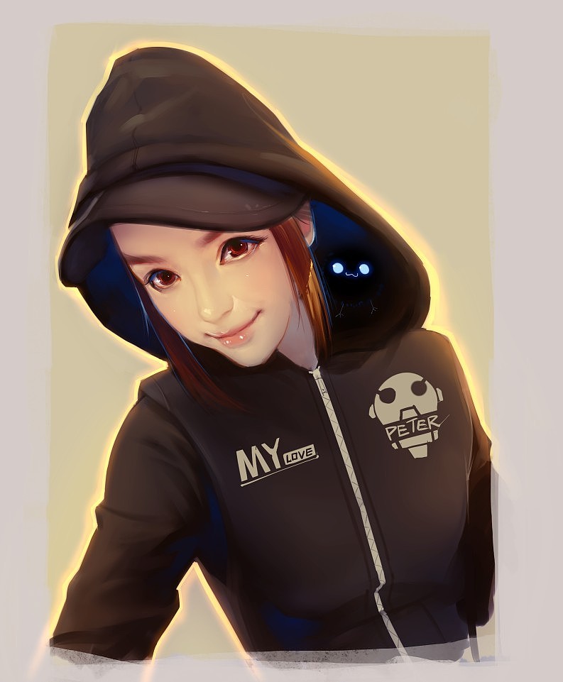 小妹（图ZMTI0ODIzMjQ=） - 创作习作 - 站酷设计师Peter肖吉原创素材 - 站酷ZCOOL