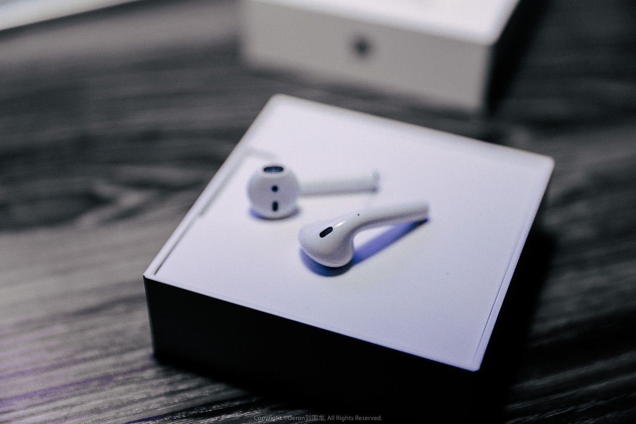 Apple AirPods 实拍及体验心得 | @Geron刘国龙