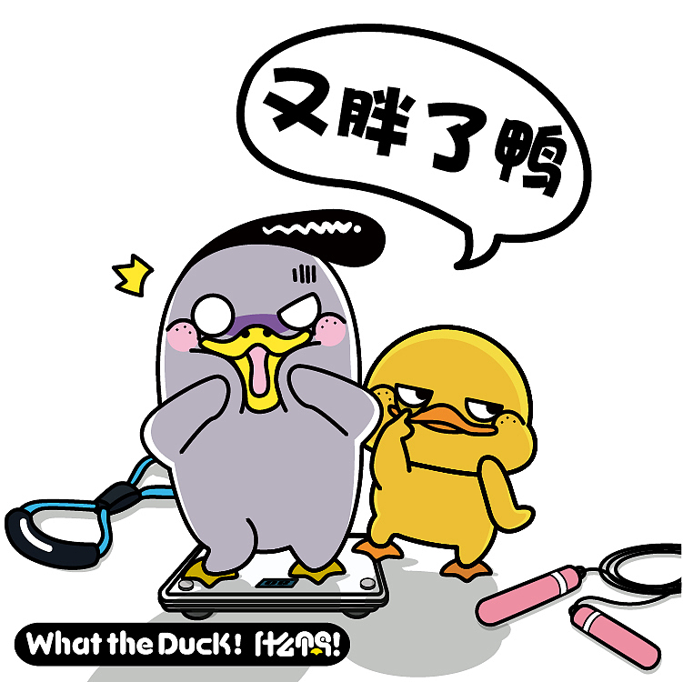 W.T.Duck什么鸭插画