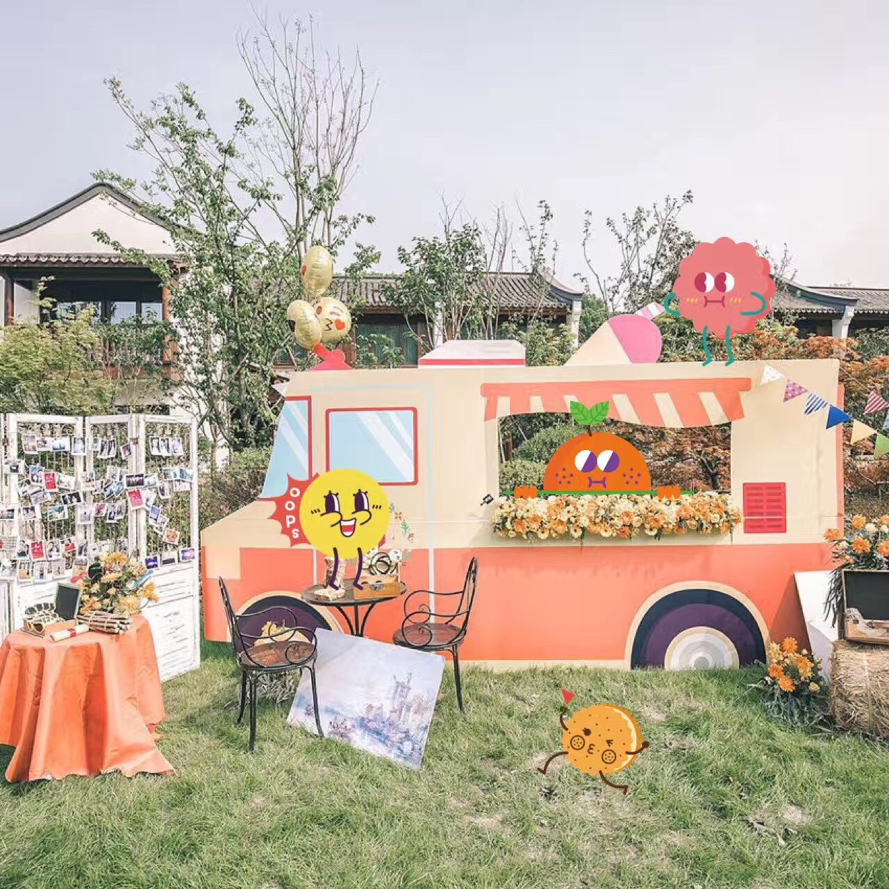 和黄油相机合作的【派对时间】和【春日狂想】贴纸