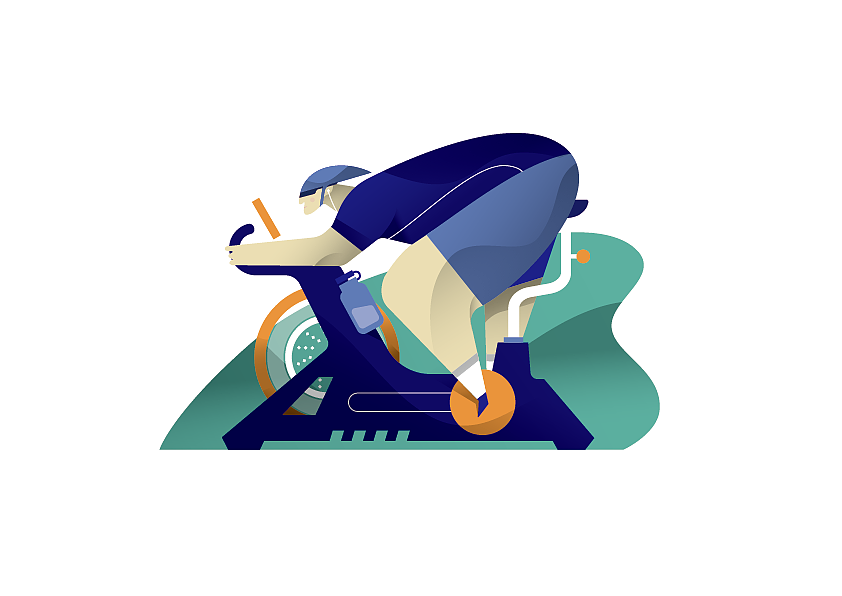 极简扁平风商业插画练习作品合集（图ZMjUwODE5OTM2） - 商业插画 - 站酷设计师莲西原创素材 - 站酷ZCOOL