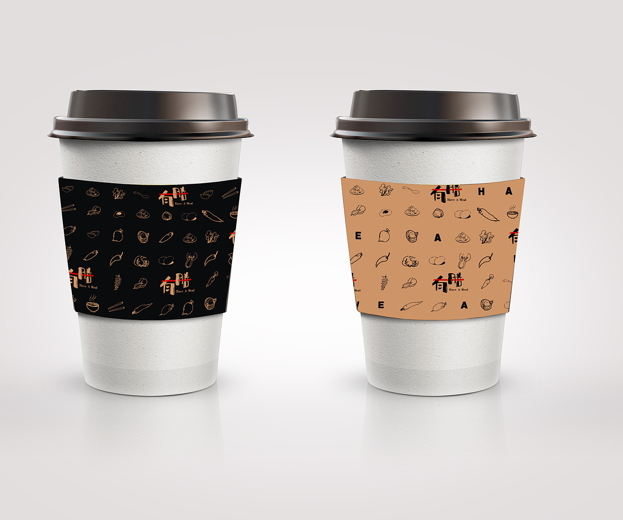 有膳餐馆vi设计