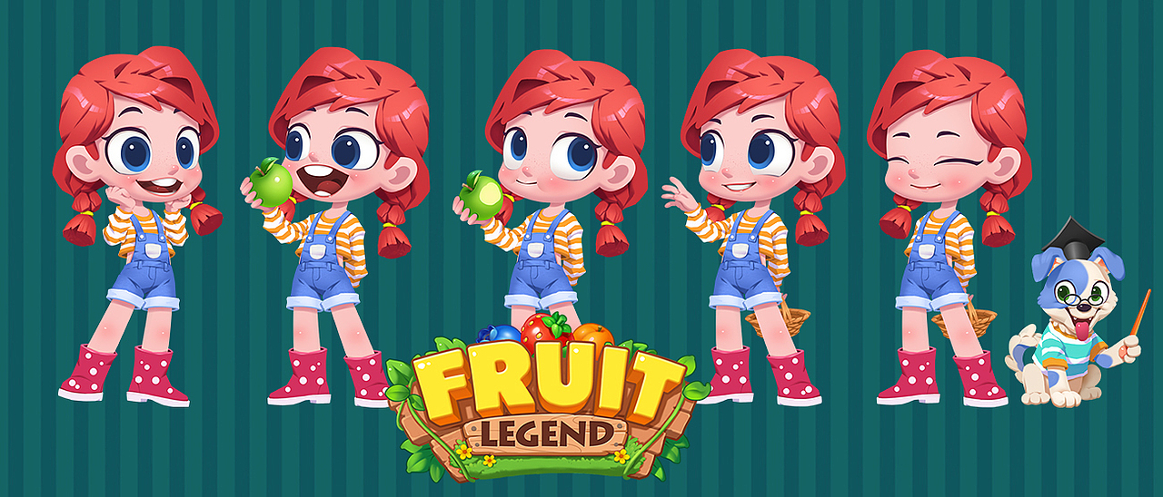 Fruits Legend游戏美术部分