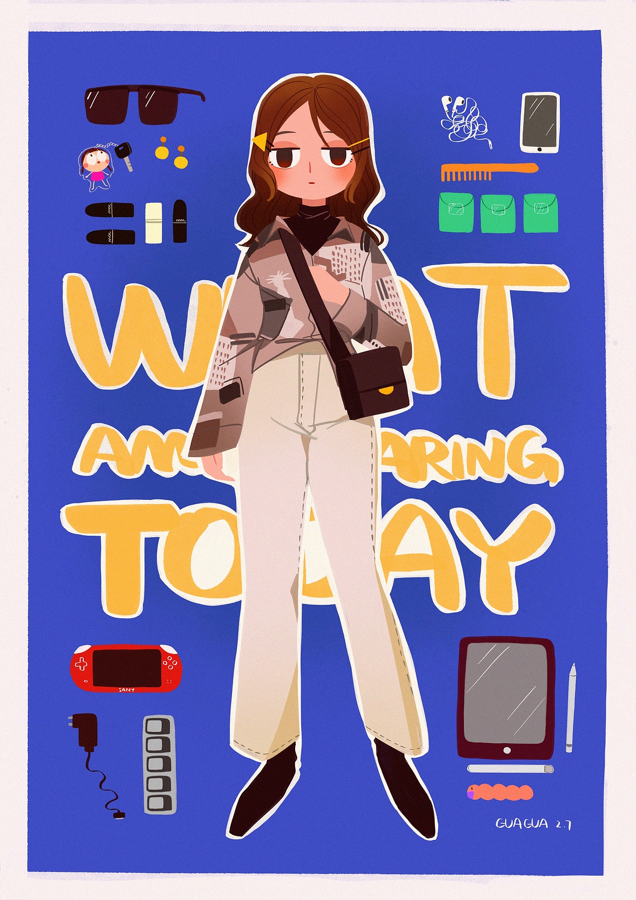 一条画风很杂的过年总结（图ZMTQ3NjA4MTY4） - 创作习作 - 站酷设计师抹茶麦芬呱原创素材 - 站酷ZCOOL